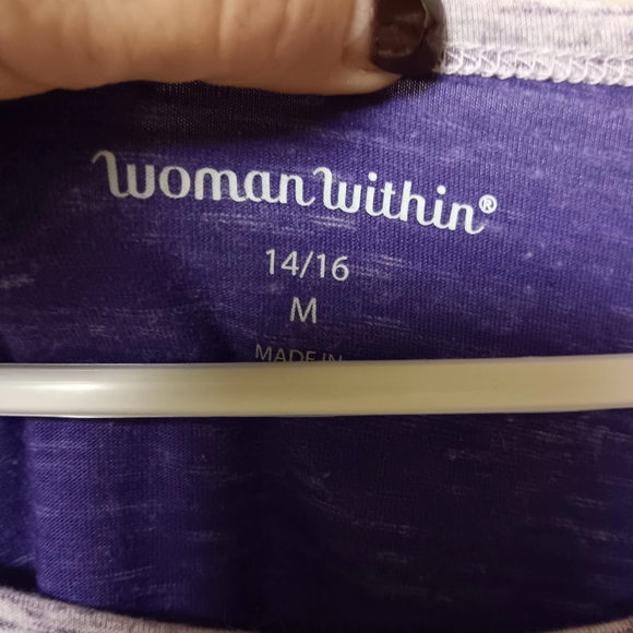 Woman Within Top Nwnt - Picture 3 of 4